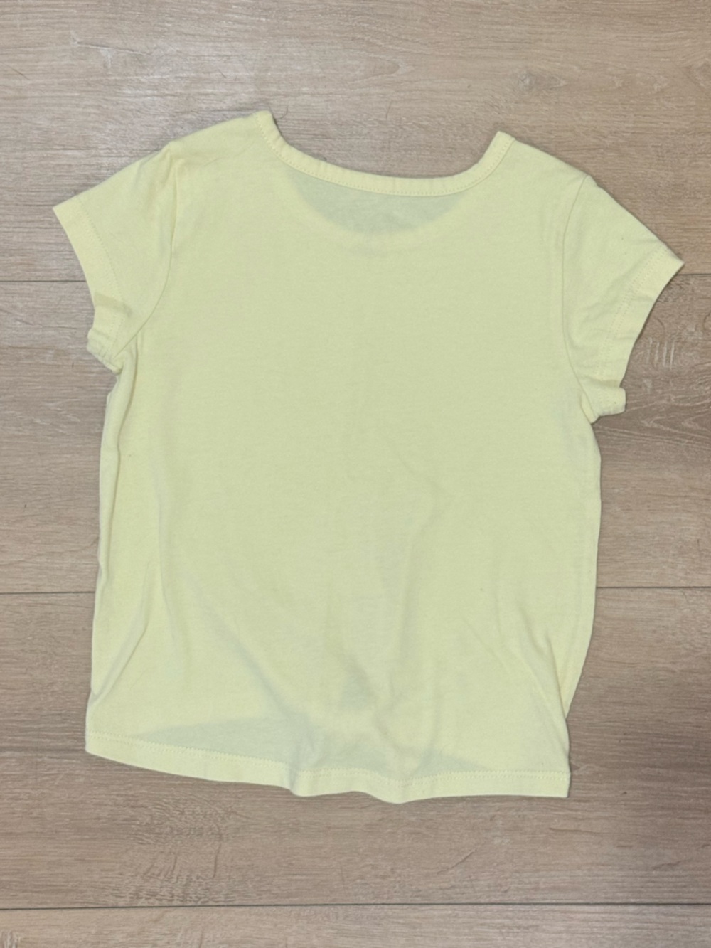 ⭐ 5/$20⭐️ The Children's Place Yellow Tie-Front Play Tee 3T - Picture 3 of 4